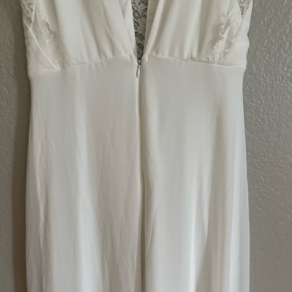 Romantic Mood White Lace Sleeveless Maxi Dress - Picture 10 of 10